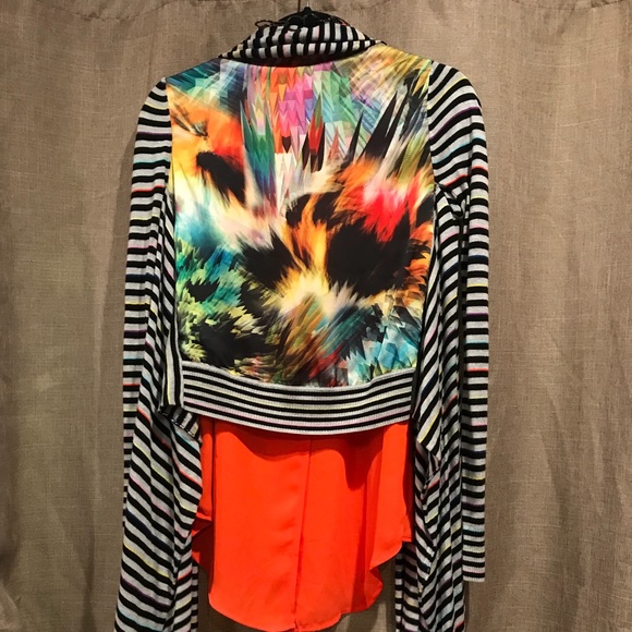 Ted Baker Sweaters - Ted Baker unique colorful cardigan